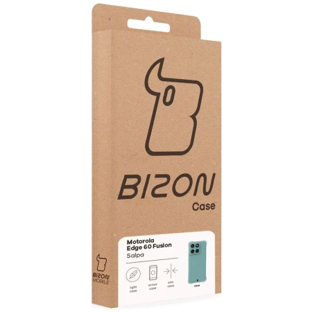 Elastyczne etui Bizon Case Salpa do Motorola Edge 60 / 60 Fusion, przezroczyste