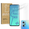 Szkło hartowane Bizon Glass Clear - 3 szt. + obiektyw, Realme GT 2 / Neo 2