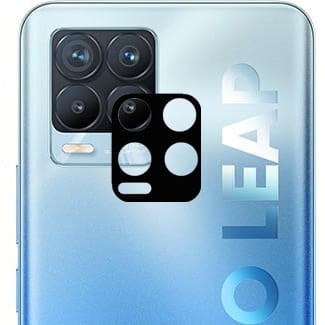 Szkło na aparat Bizon Glass Silk Lens dla Realme 8 Pro, 2 sztuki