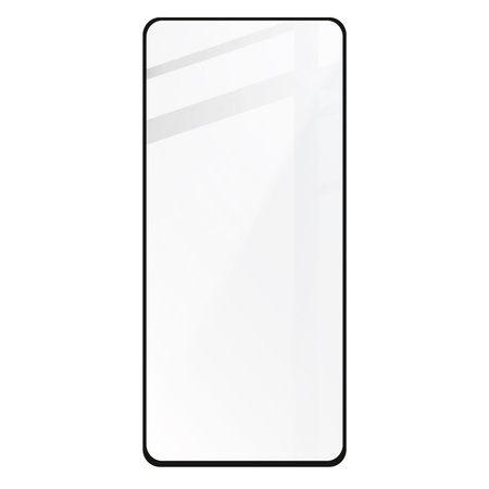 Szkło hartowane Bizon Glass Edge do Moto G8, czarne