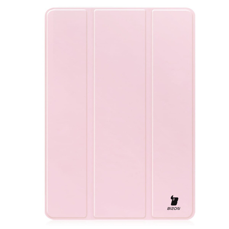 Etui Bizon Case Tab Lizard do Galaxy Tab S10 Lite / S10 FE / S9 / S9 FE, różowe