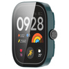 Etui ze szkłem do zegarka Bizon Case+Glass Watch do Xiaomi Redmi Watch 5, zielone