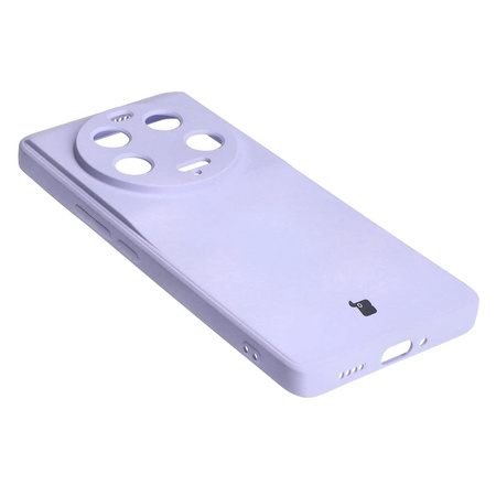 Etui Bizon Case Silicone Sq do Xiaomi 13 Ultra, jasnofioletowe