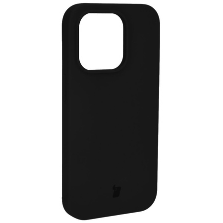 Etui silikonowe do iPhone 14 Pro Bizon Soft Case, czarne