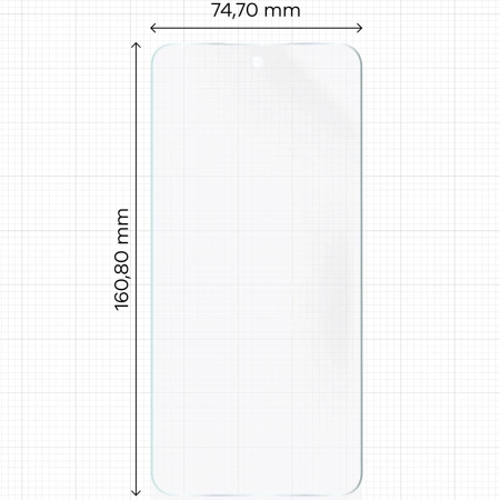 Folia matowa Bizon Glass Film Sun Duo do Nothing Phone (3a), 2 sztuki