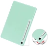 Etui z klapką Bizon Case Tab Lizard do Galaxy Tab S10 FE Plus, miętowe