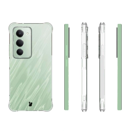 Elastyczne etui + 2x szkło hartowane Bizon Case Clear Pack do Xiaomi Redmi 15 4G / 5G