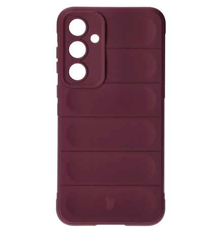 Pancerne etui Bizon Case Tur do Galaxy A55 5G, burgundowe