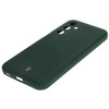 Silikonowe etui Bizon Soft Case do Galaxy M35 5G, ciemnozielone