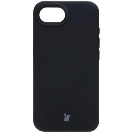 Silikonowe etui Bizon Soft Case do iPhone 16e, czarne