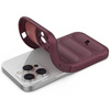 Pancerne etui Bizon Case Tur do iPhone 14 Pro, burgundowe