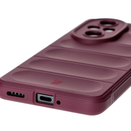 Pancerne etui Bizon Case Tur do Honor 200 Pro, burgundowe