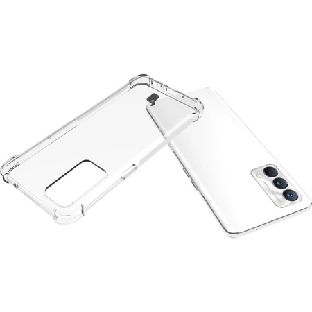 Etui + 2x szkło + obiektyw Bizon Case Clear Pack do Realme GT Master, przezroczyste