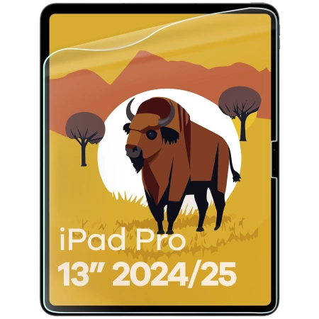 Folia imitująca papier Bizon Film Tab Papirus Duo do iPad Pro 13" 2025 / 2024, 2 sztuki