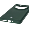 Silikonowe etui Bizon Soft Case do Oppo Find X8 Pro, ciemnozielone