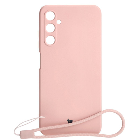 Etui Bizon Case Silicone do Galaxy A05s, jasnoróżowe