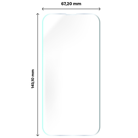 Folia hydrożelowa na ekran Bizon Glass Hydrogel Front Duo do iPhone 14 Pro, 2 sztuki