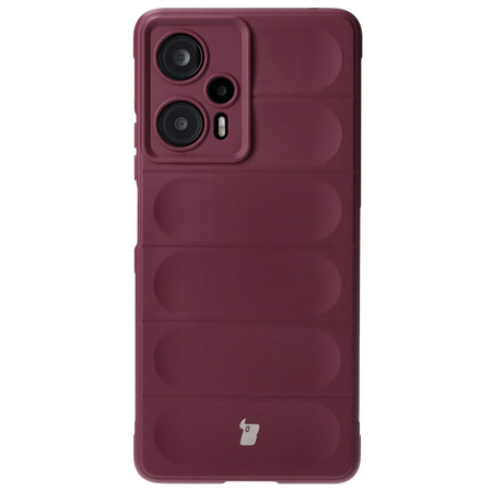 Pancerne etui Bizon Case Tur do Xiaomi Poco F5, ciemnofioletowe