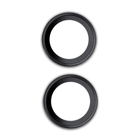 Szkło na aparat Bizon Glass Snap Lens do Oppo Reno 14 F / FS, 1 zestaw, czarna ramka