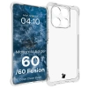 Elastyczne etui + 2x folia na ekran Bizon Case Clear Pack do Motorola Edge 60 / 60 Fusion