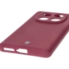 Silikonowe etui Bizon Soft Case do Xiaomi Redmi Note 14 Pro 4G, ciemnofioletowe