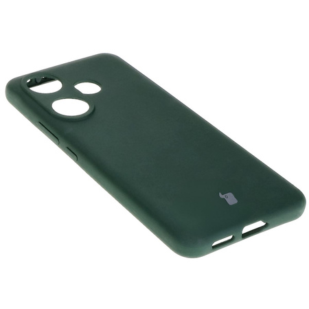 Silikonowe etui Bizon Soft Case do Xiaomi Poco F6, ciemnozielone