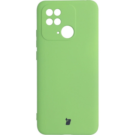 Etui Bizon Case Silicone do Xiaomi Redmi 10C, jasnozielone