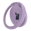 Uchwyt na palec Bizon Accessories Ring Turtle uniwersalny, jasnofioletowy