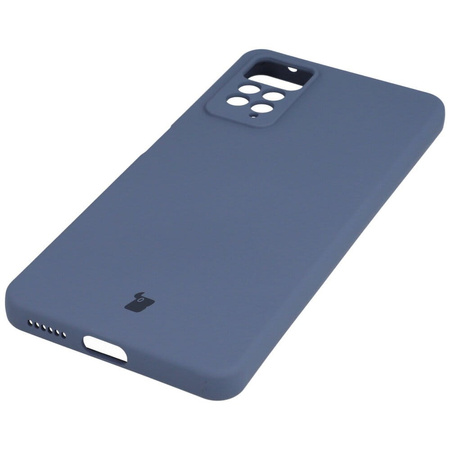Etui Bizon Case Silicone do Xiaomi Redmi Note 11 Pro/Pro 5G, szare