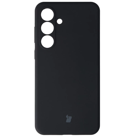 Silikonowe etui Bizon Soft Case do Galaxy S25 FE, czarne