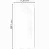 Folia hydrożelowa na ekran Bizon Glass Hydrogel Front Duo do HTC U24 Pro, 2 sztuki