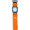 Sportowy pasek do zegarka Bizon Strap Watch Adventure do Apple Watch 42/44/45/49 mm, pomarańczowy