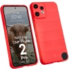 Pancerne etui Bizon Case Tur do Nothing CMF Phone 2 Pro, czerwone