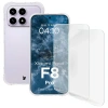 Elastyczne etui + 2x folia na ekran Bizon Case Clear Pack do Xiaomi POCO F8 Pro