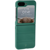 Pancerne etui Bizon Case Tur do Galaxy Z Flip7 FE / Z Flip6, ciemnozielone