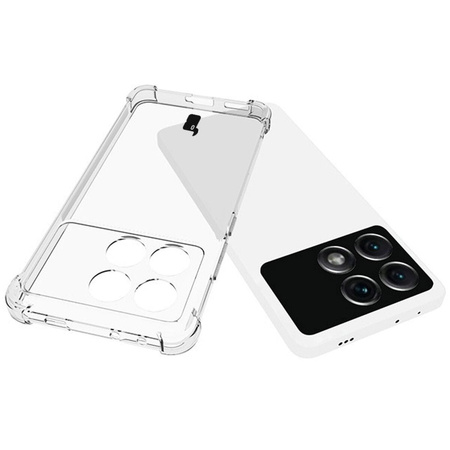 Etui Bizon Case Clear Pack do Poco X6 Pro, przezroczyste