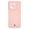 Etui Bizon Case Silicone Sq do Xiaomi 13 Pro, jasnoróżowe