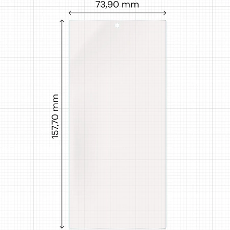 Folia matowa Bizon Glass Film Sun Duo do Galaxy S24 Ultra, 2 sztuki