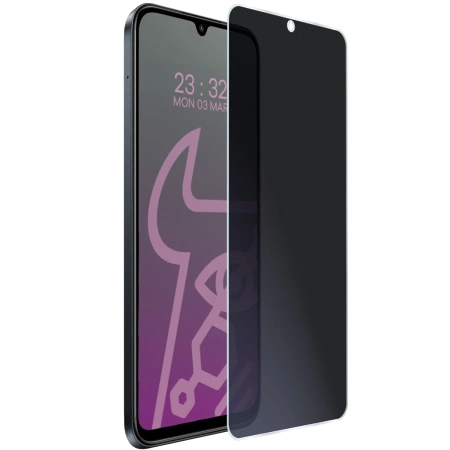 Prywatyzujące szkło hybrydowe Bizon Glass Mule Shadow do Xiaomi Redmi 15C 5G, matowe