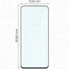Szkło hartowane Bizon Glass Edge 2 do Honor X7d / Honor 400 Smart, czarna ramka