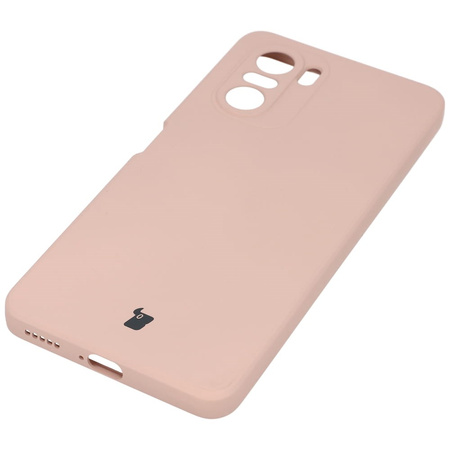 Etui Bizon Case Silicone do Xiaomi Mi 11i / Poco F3, jasnoróżowe