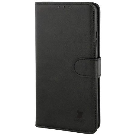 Etui z klapką Bizon Case Pocket do Motorola Moto G86 5G / G86 Power 5G, czarne