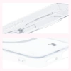 Etui z pierścieniem magnetycznym Bizon Case CrystalO do Nothing Phone (3a) Pro, przezroczyste