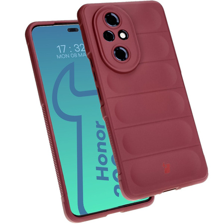 Pancerne etui Bizon Case Tur do Honor 200 Pro, burgundowe
