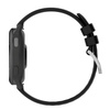 Pasek silikonowy do smartwatcha, Bizon Strap Watch Silicone Pro T, Quick Release 20 mm, czarny