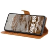 Etui z klapką Bizon Case Pocket do Motorola Moto G86 5G /G86 Power 5G, brązowe