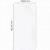 Folia hydrożelowa na ekran Bizon Glass Hydrogel Front Duo do Galaxy S25 Edge, 2 sztuki