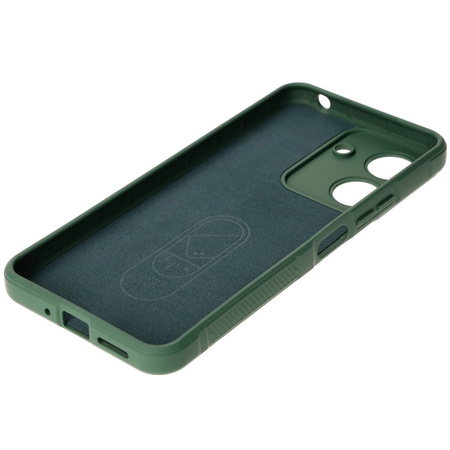 Pancerne etui Bizon Case Tur do Xiaomi Redmi 13C / Xiaomi Pocophone C65, ciemnozielone