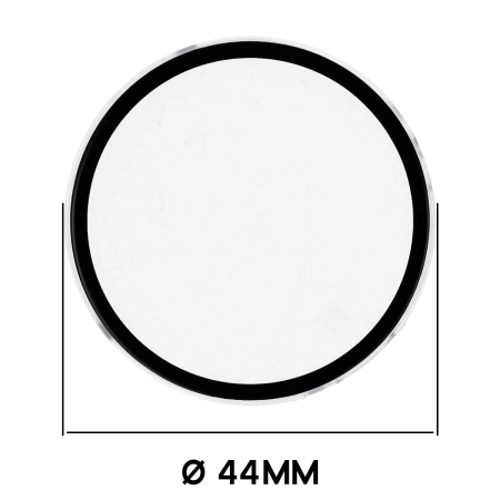 Etui ze szkłem do zegarka Bizon Case+Glass Watch do Xiaomi Watch S4 41 mm, przeźroczyste