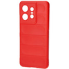 Pancerne etui Bizon Case Tur do Motorola Edge 50 Pro, czerwone